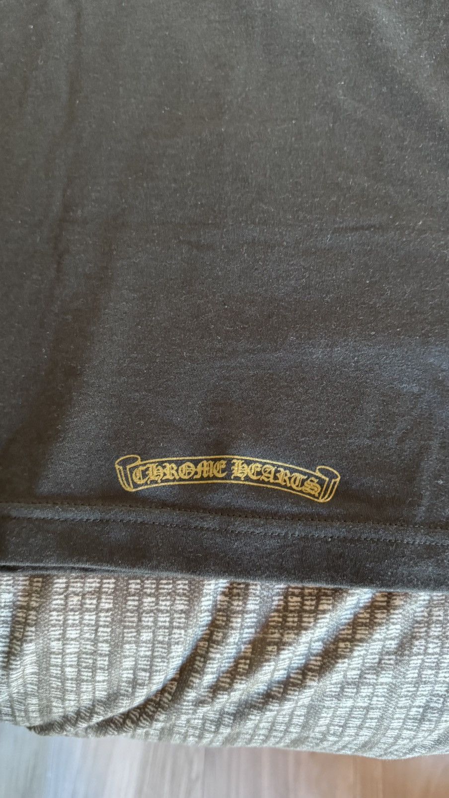Chrome Hearts CHROME HEARTS ARMY GREEN NECK LOGO TEE Size US M / EU 48-50 / 2 - 6 Thumbnail