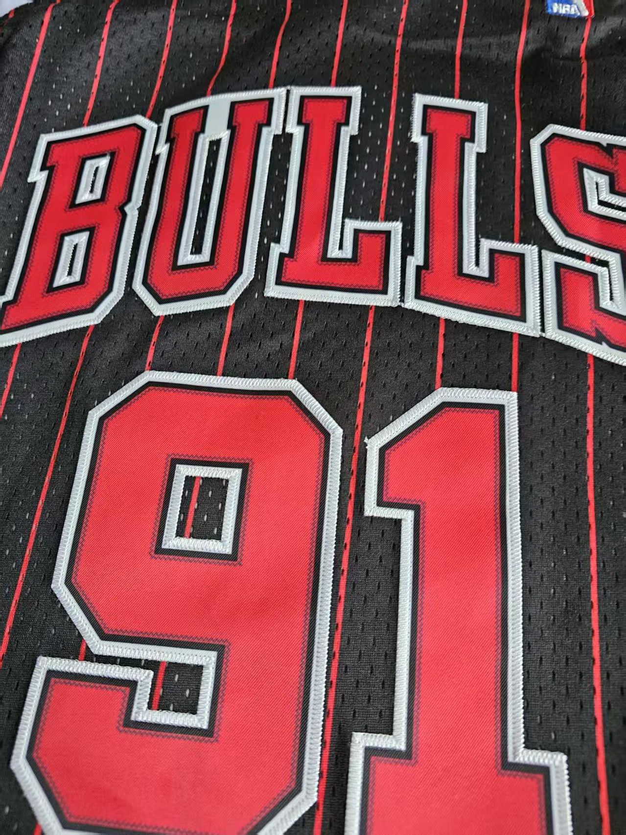 NBA Bulls #91 Dennis Rodman Jersey Size US XL / EU 56 / 4 - 5 Thumbnail