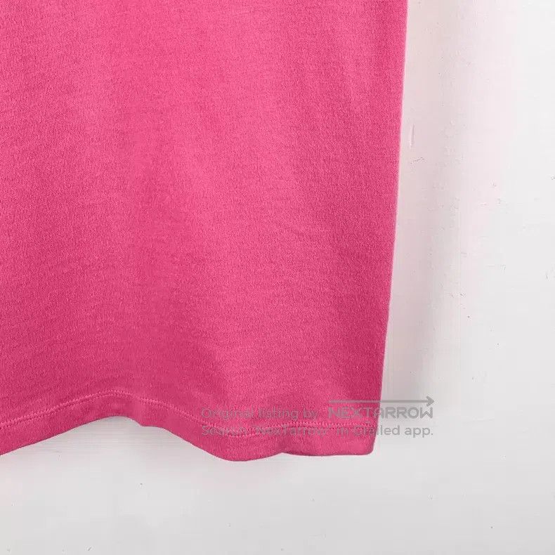Gucci Gucci Pink logo printed cotton round-neck short-sleeved T- Size XS / US 0-2 / IT 36-38 - 5 Thumbnail