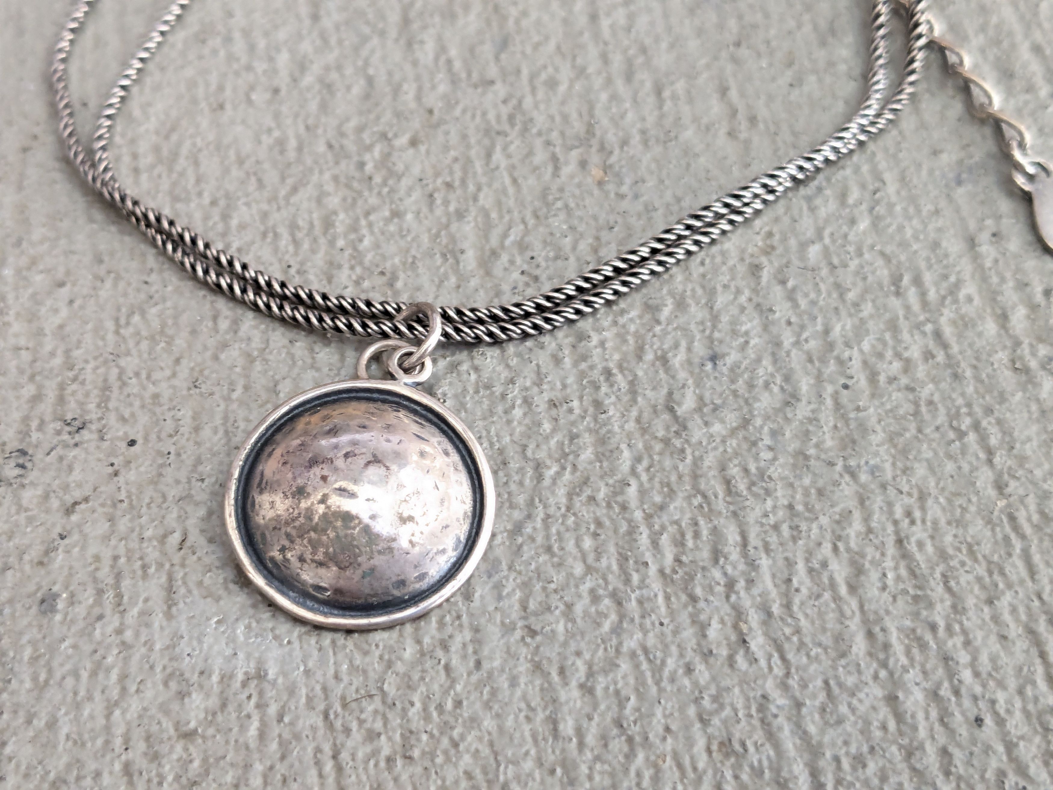 Jewelry Silpada Sterling Silver Necklace Faith Rope Twist 20" Size ONE SIZE - 4 Thumbnail