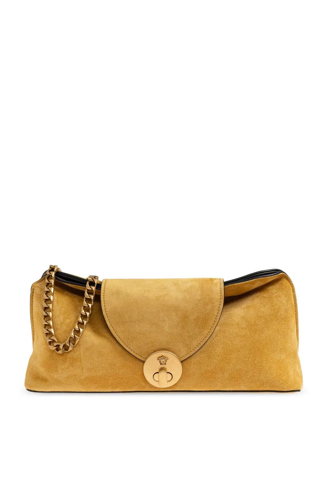 Versace ob2d0Lne0726 Size: OS / Vivian Chain Clutch Bag in Yellow Size ONE SIZE - 1 Thumbnail