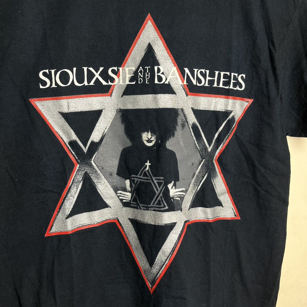 Band Tees Vintage Siouxsie And The Banshees Israel Star David Shirt Size US M / EU 48-50 / 2 - 4 Thumbnail