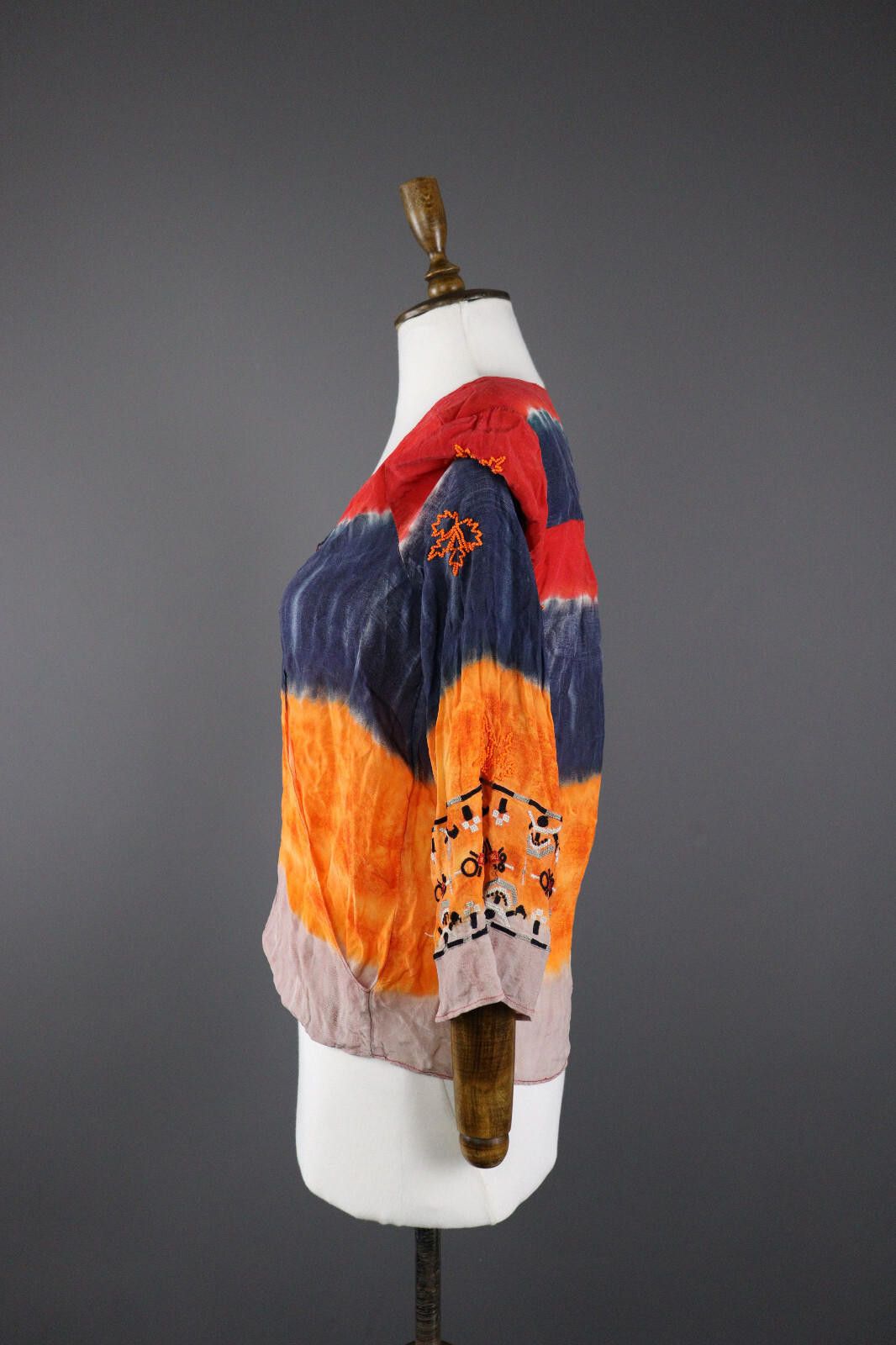Desigual Desigual Colorful Abstract Multicolor Blouse Shirt Size S Size S / US 4 / IT 40 - 4 Thumbnail