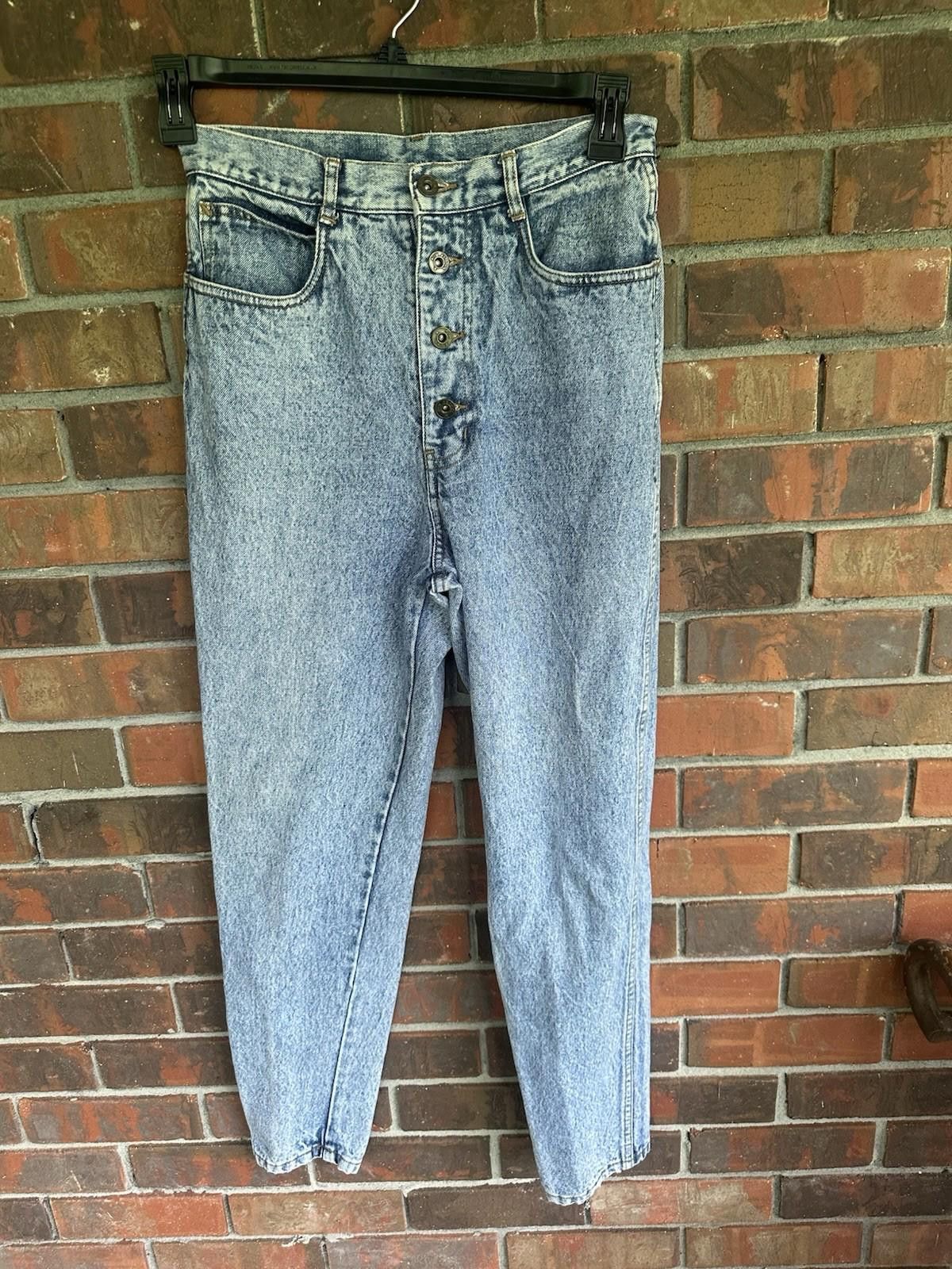 Riot Society Women's Vintage Jeans Stonewash 80s Size 2 Light wash Rio Size 26" / US 2 / IT 38 - 4 Thumbnail