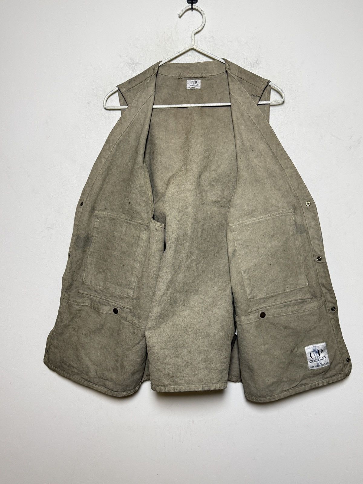 C.P. Company cp company massimo osti utility overdyed vest Size US XL / EU 56 / 4 - 10 Thumbnail