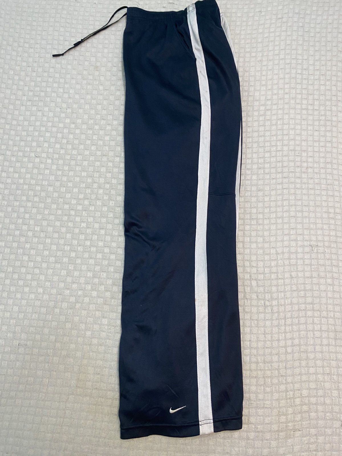 Carhartt Wip × Nike 💥 VINTAGE NIKE SUPER BAGGY 90S WIDE LEG TRACK PANTS Y2K Size US 34 / EU 50 - 2 Thumbnail