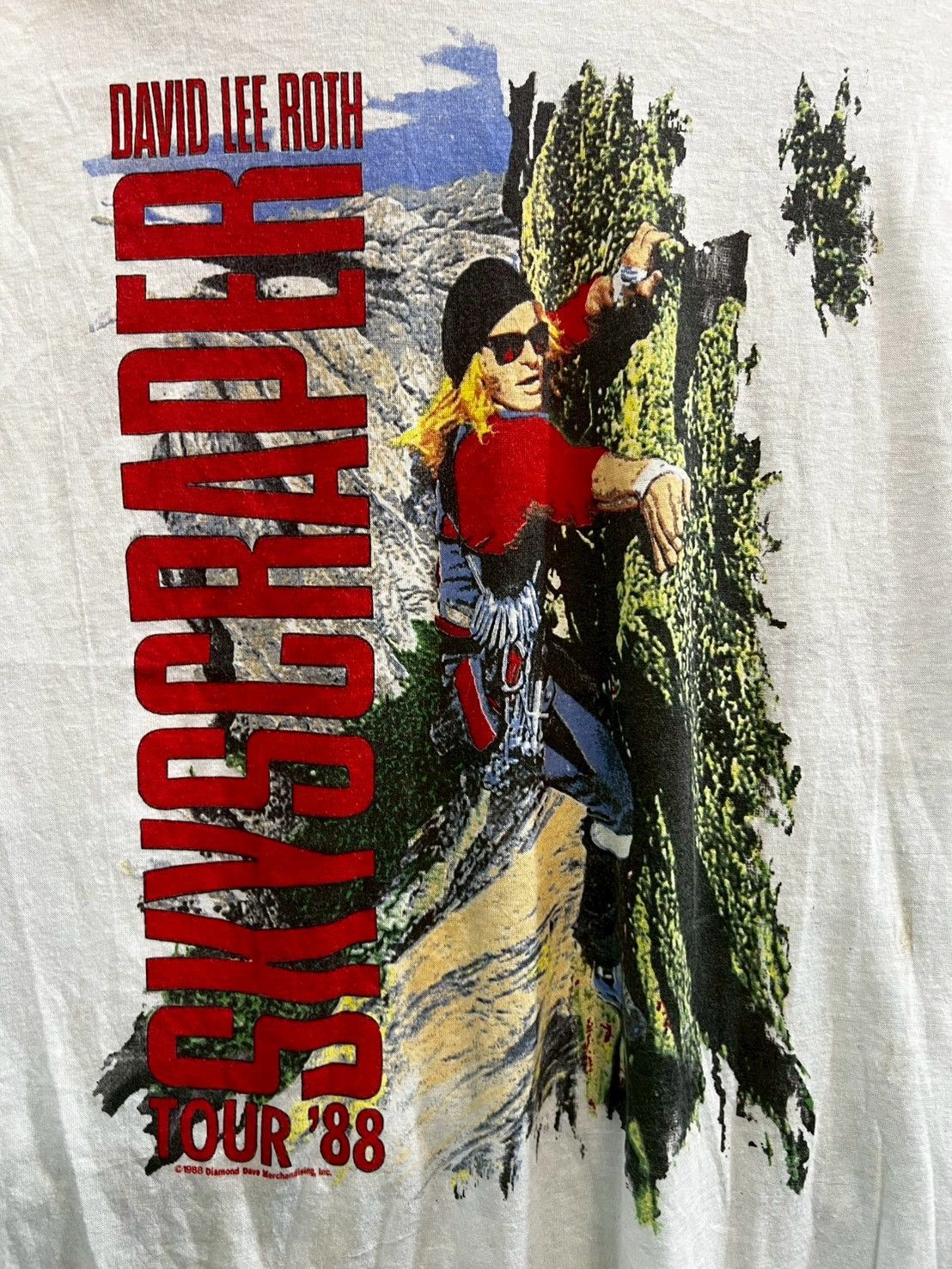 Band Tees David Lee Roth 1988’s Size US L / EU 52-54 / 3 - 2 Thumbnail
