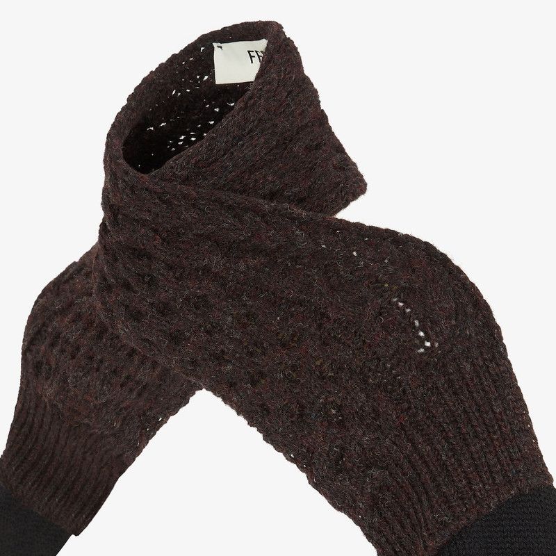 Fendi o1s1wg111225 Shrug in Brown/Black Size M / US 6-8 / IT 42-44 - 3 Thumbnail