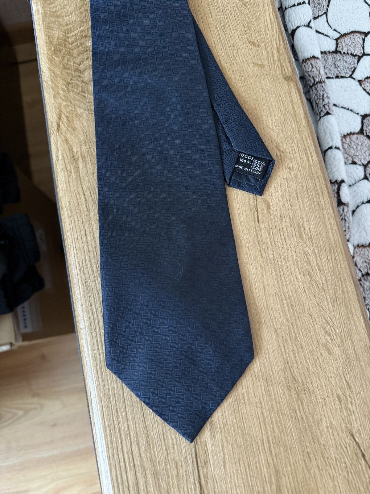 Gucci Vintage Gucci Tie Size ONE SIZE - 4 Thumbnail