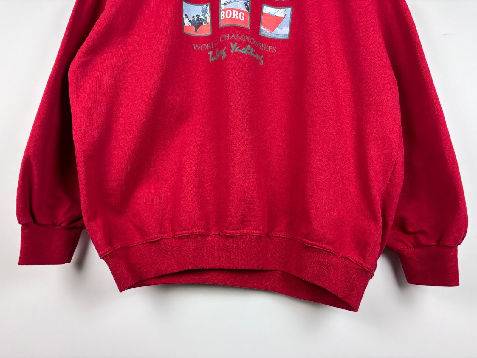 Other Vintage 90s Tuborg Yachting Admirals Cup Sweatshirt XL Size US XL / EU 56 / 4 - 3 Thumbnail