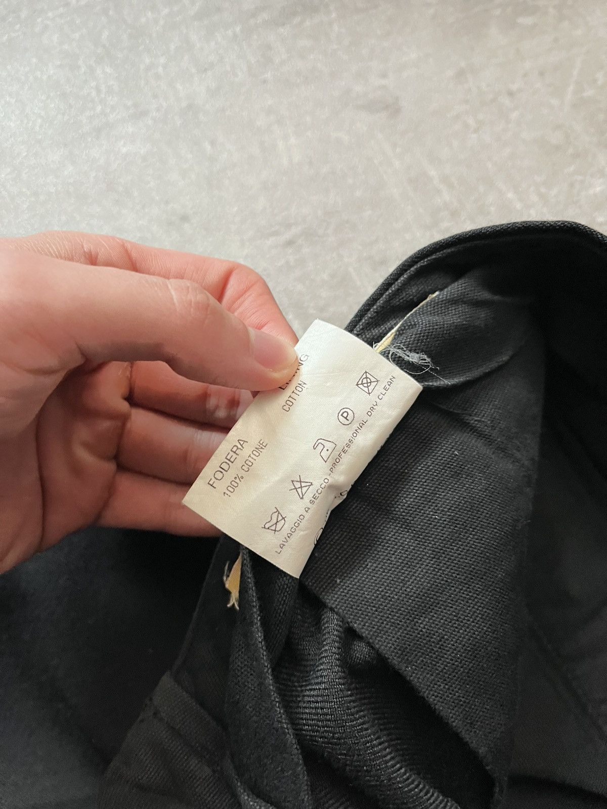 Carol Christian Poell Carol Christian Poell A/W 96-97 wool black pants Size US 28 / EU 44 - 9 Thumbnail