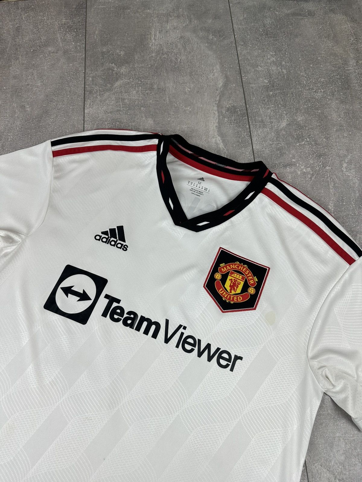 Adidas Adidas Manchester United #25 Sancho 2022/23 Away Jersey Size US M / EU 48-50 / 2 - 4 Thumbnail