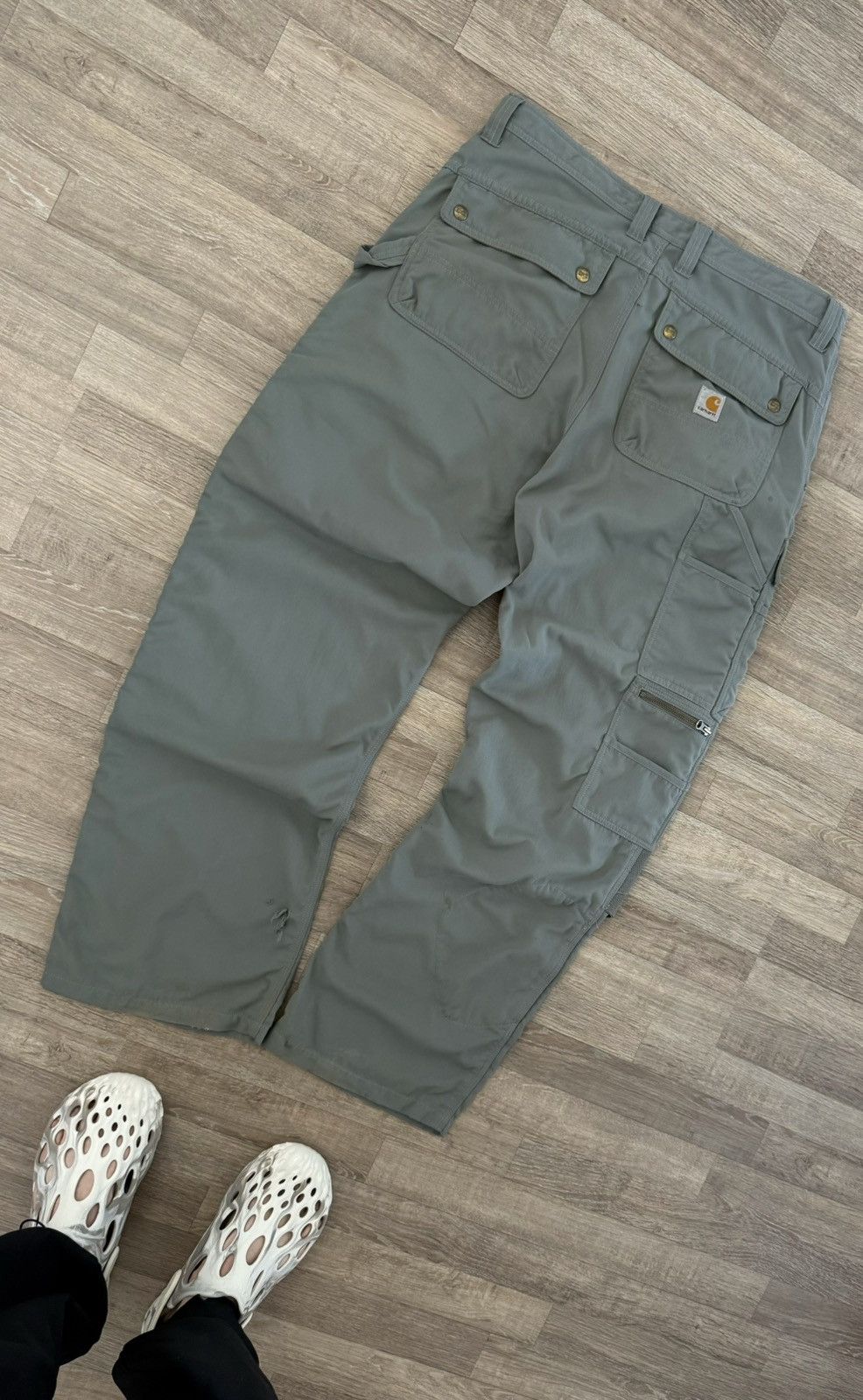 Carhartt Carhartt Y2k Cargo Single Knee Military Work Rap Pants Sk8 Size US 36 / EU 52 - 4 Thumbnail