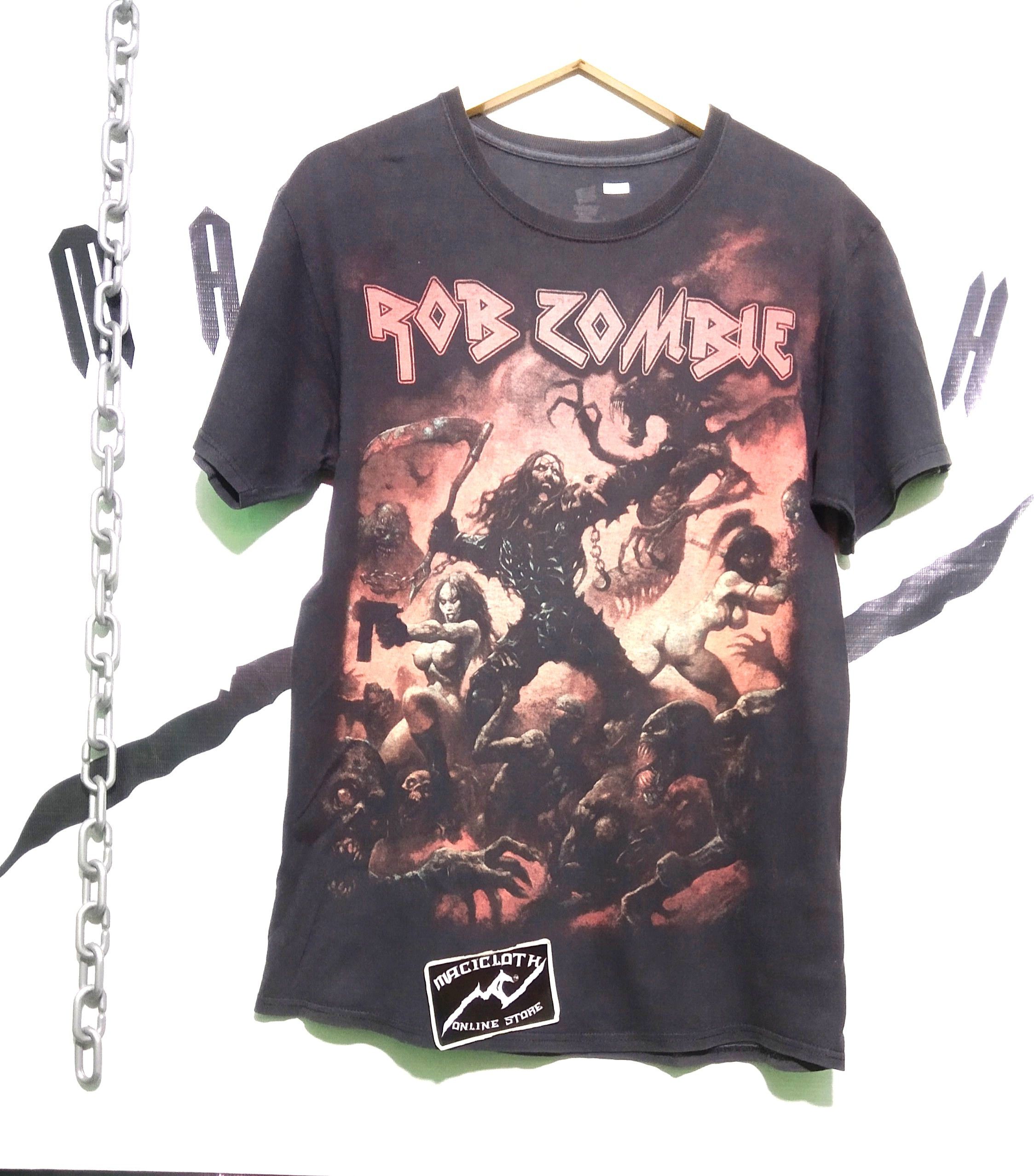 Band Tees ROB ZOMBIE venomous rat tour 2013 Size US M / EU 48-50 / 2 - 1 Thumbnail