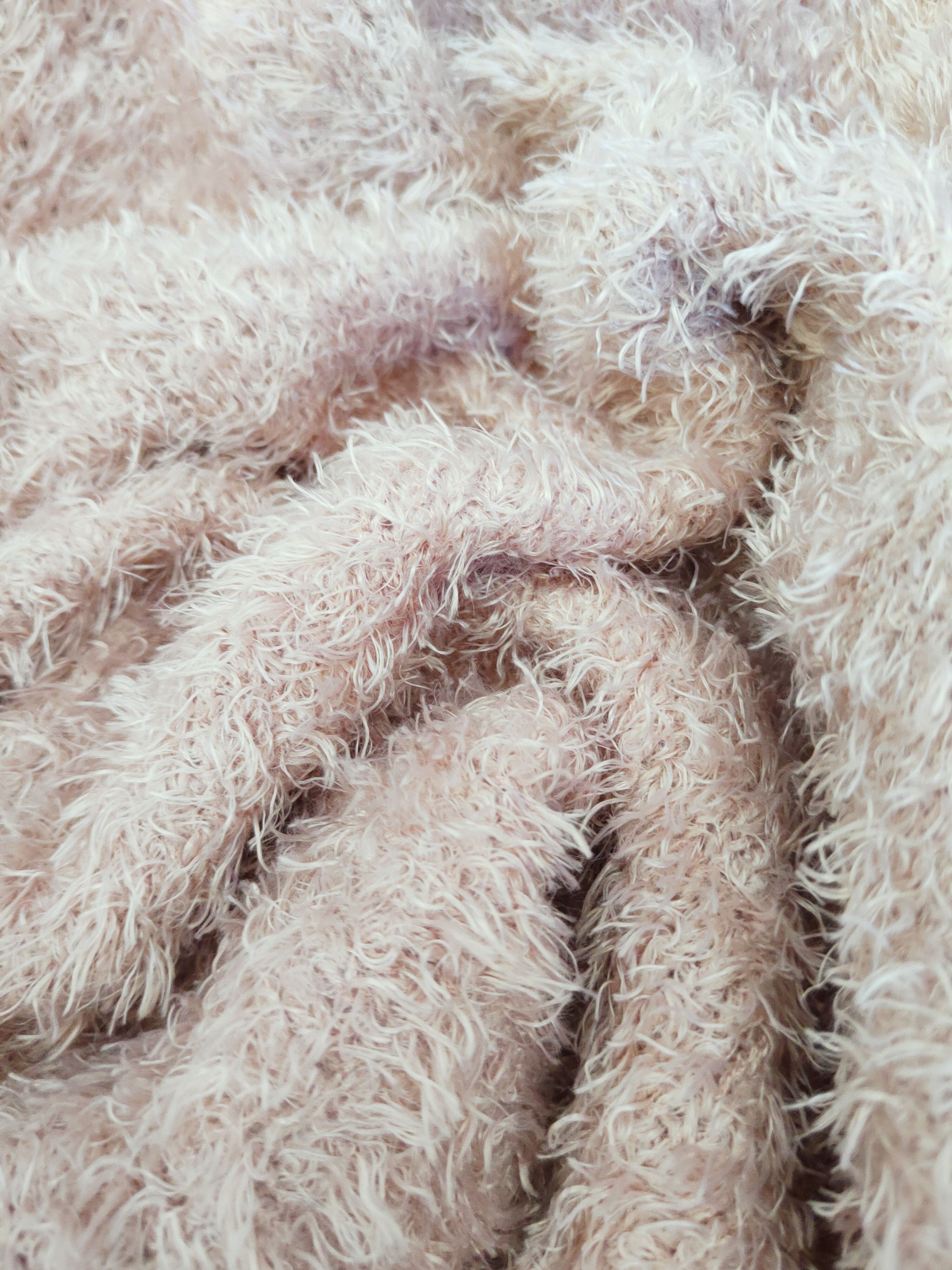 Aran Isles Knitwear × Japanese Brand Chocol Raffine Pink Shag Shaggy Fur Mohair Knitwear #W883 Size M / US 6-8 / IT 42-44 - 10 Thumbnail