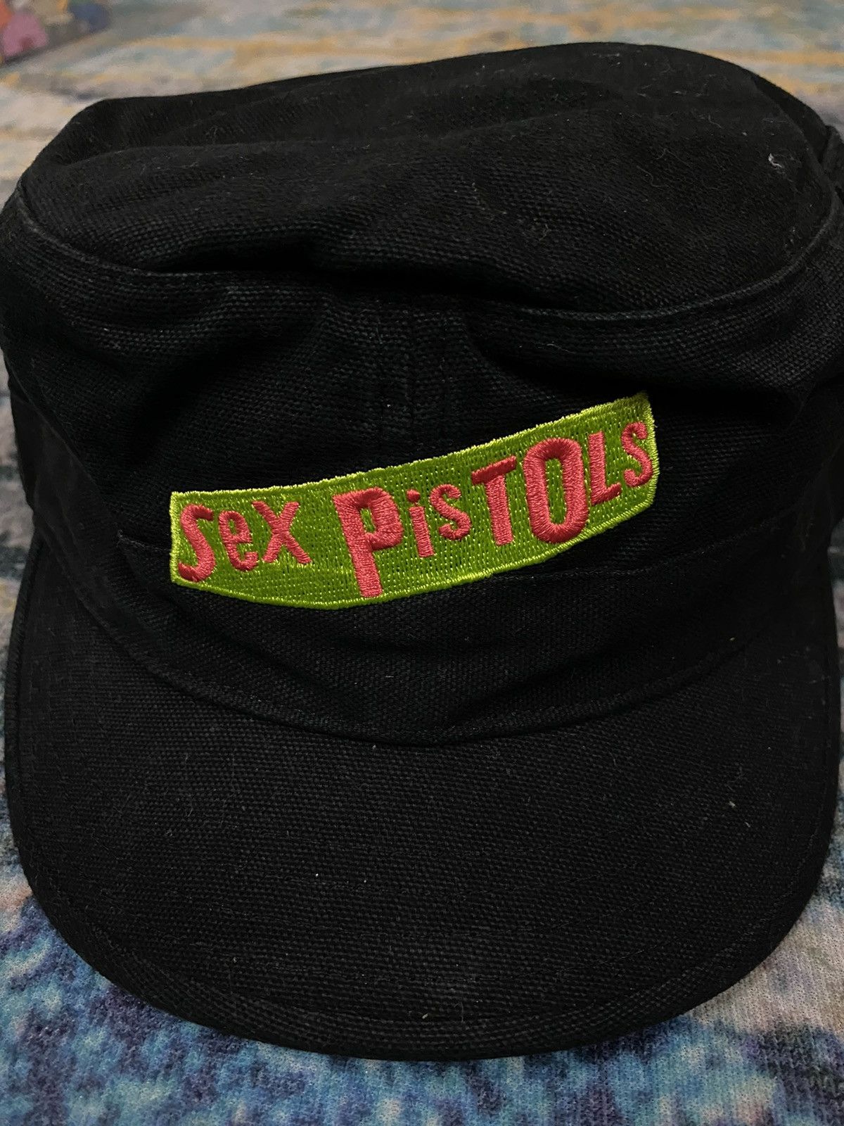 Hysteric Glamour × If Six Was Nine × Japanese Brand ‼️SEX PISTOL HEAVY CANVAS POINTER HAT Size ONE SIZE - 2 Thumbnail