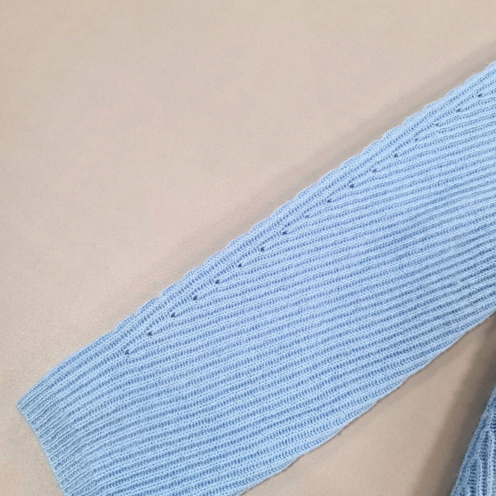N.Peal N Peal Womens Jumper Blue XS 100% Cashmere Knit Pullover V Neck Size XS / US 0-2 / IT 36-38 - 4 Thumbnail