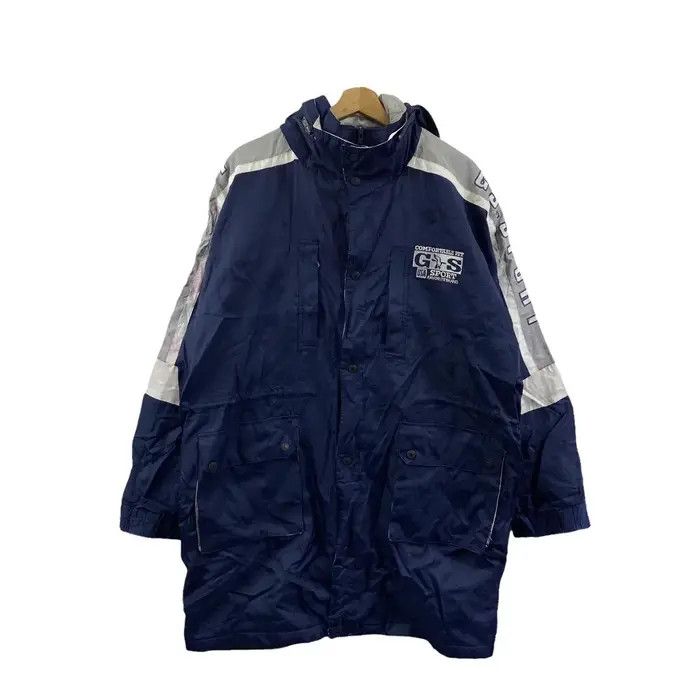 Vtg 90’ GS. SPORTS USA Adventurer Club Coach Jacket Parka