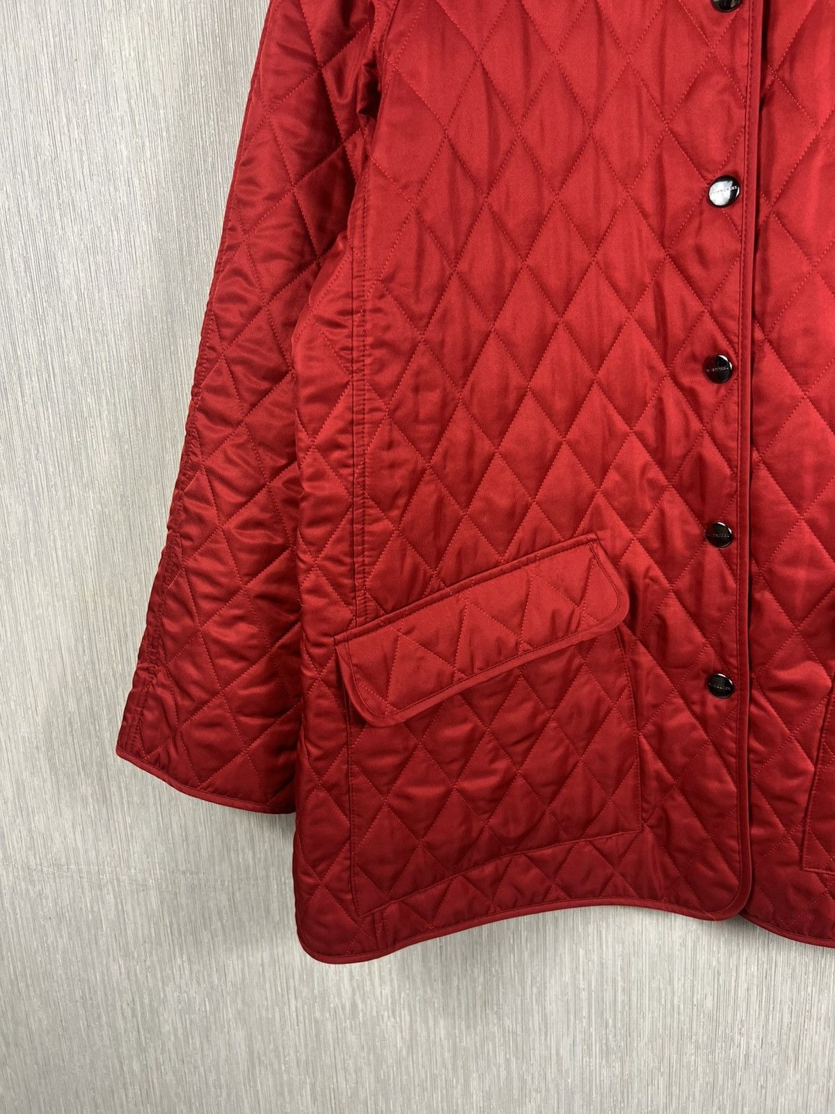 Burberry Burberry London checked quilted parka jacket coat nova check Size L / US 10 / IT 46 - 7 Thumbnail