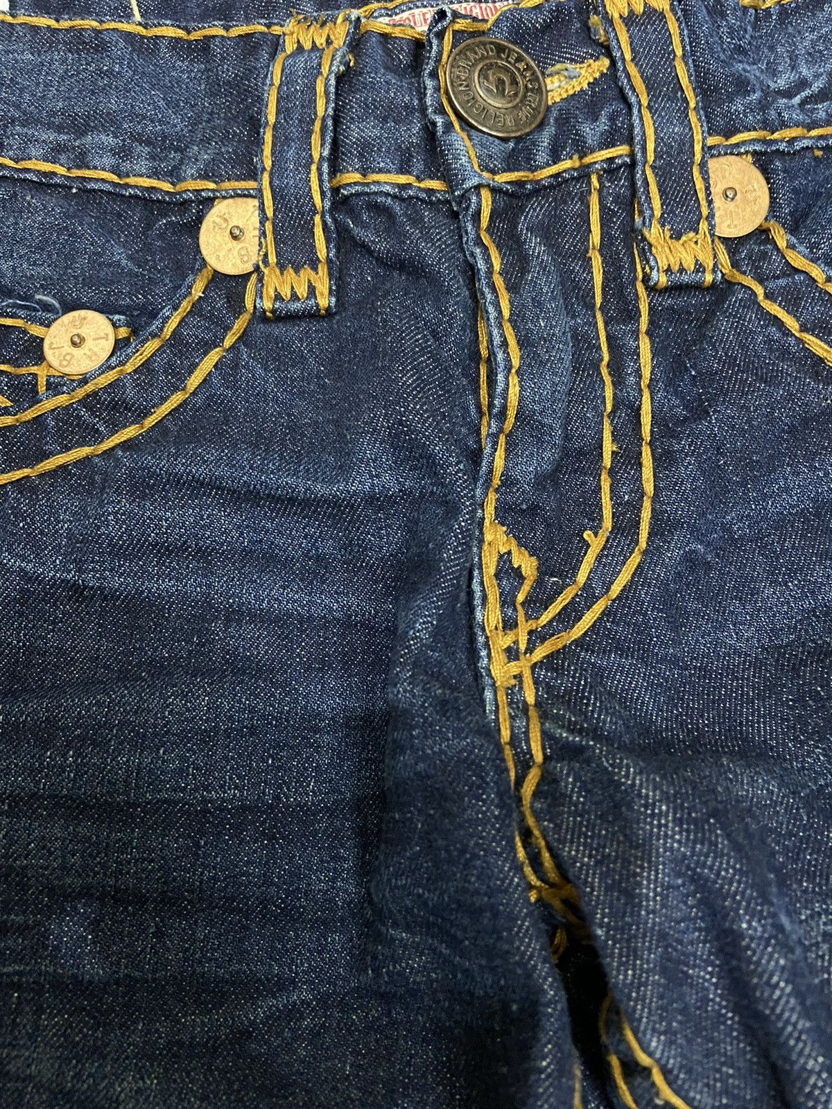 20471120 × Japanese Brand × True Religion True Religion No 1 BOBBY SUPER T Chain Stitch Denim Size US 30 / EU 46 - 6 Thumbnail