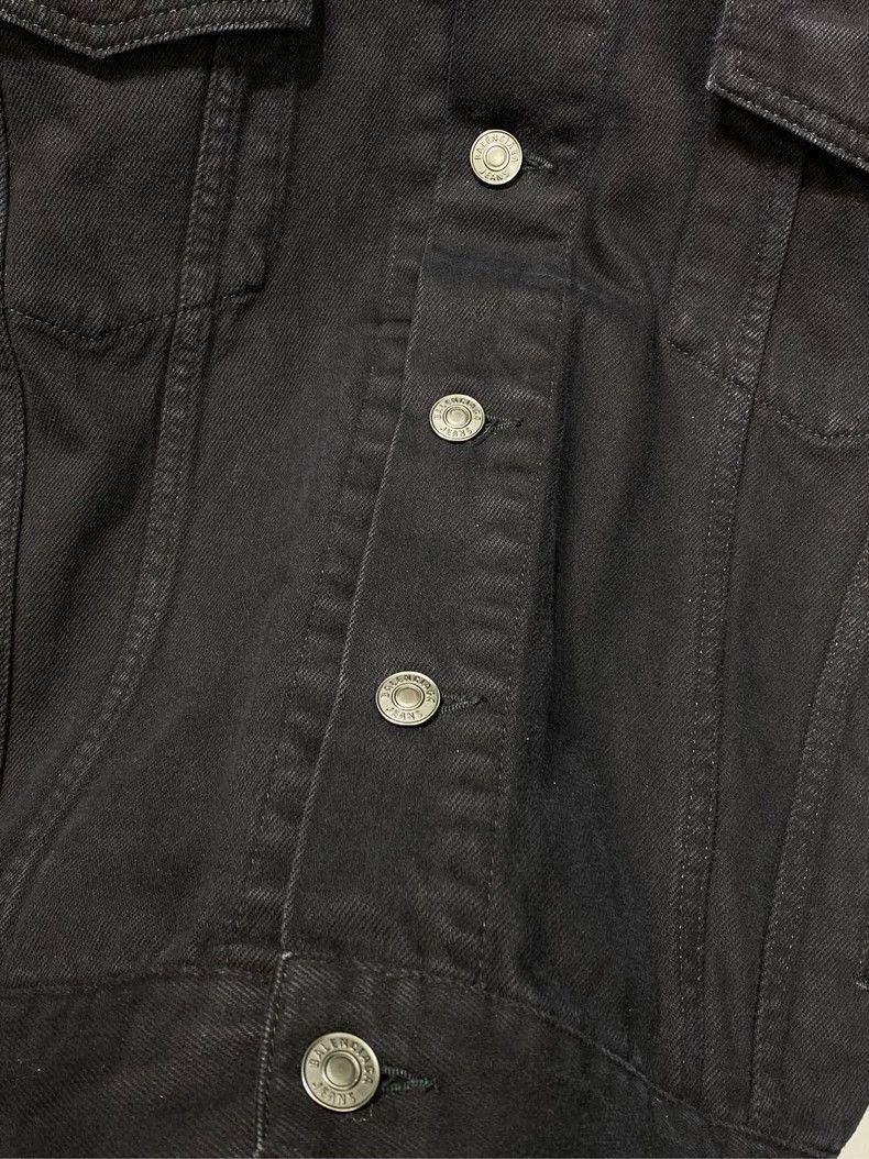 Balenciaga Balenciaga rhinestone Logo letters denim jacket-2506 Size US S / EU 44-46 / 1 - 7 Thumbnail