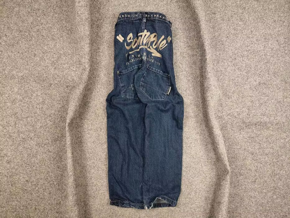 Southpole Vintage 90's SouthPole Denim Jeans embroidered baggy y2k Size US 30 / EU 46 - 1 Thumbnail