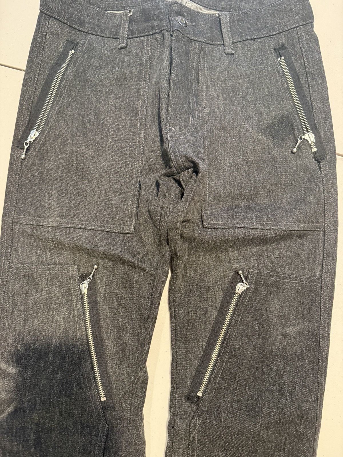 Midnight Studios midnight studios| zipper jeans | shane gonzalez Size US 30 / EU 46 - 6 Thumbnail
