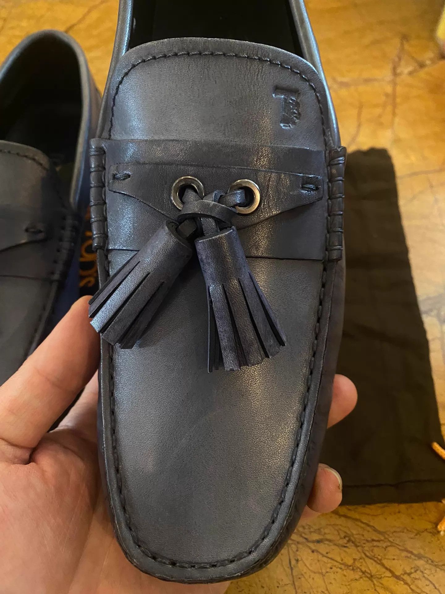 Tod's TODS Slip-On Loafer Tassel Mist Blue US 6 Size US 6 / EU 39 - 3 Thumbnail
