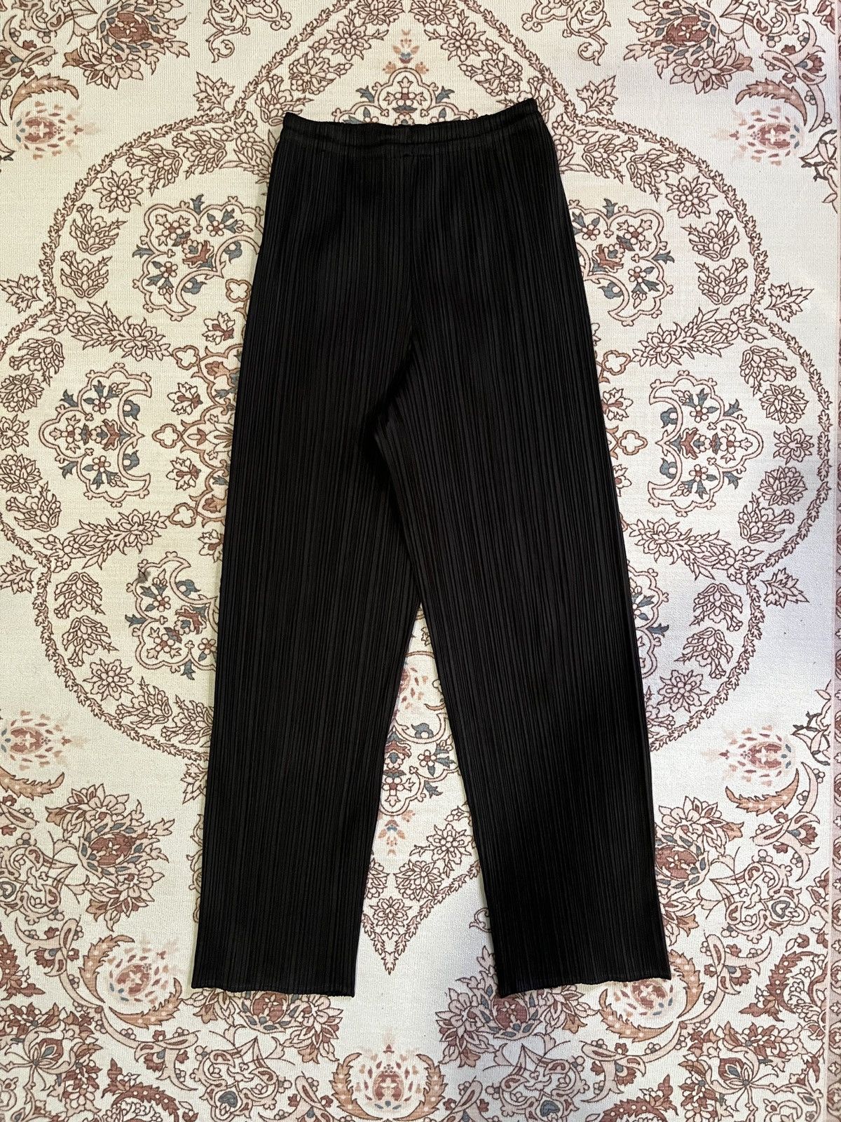 Issey Miyake Vintage Pleats Please Issey Miyake Pleated Straight Trousers Size 30" / US 8 / IT 44 - 3 Thumbnail
