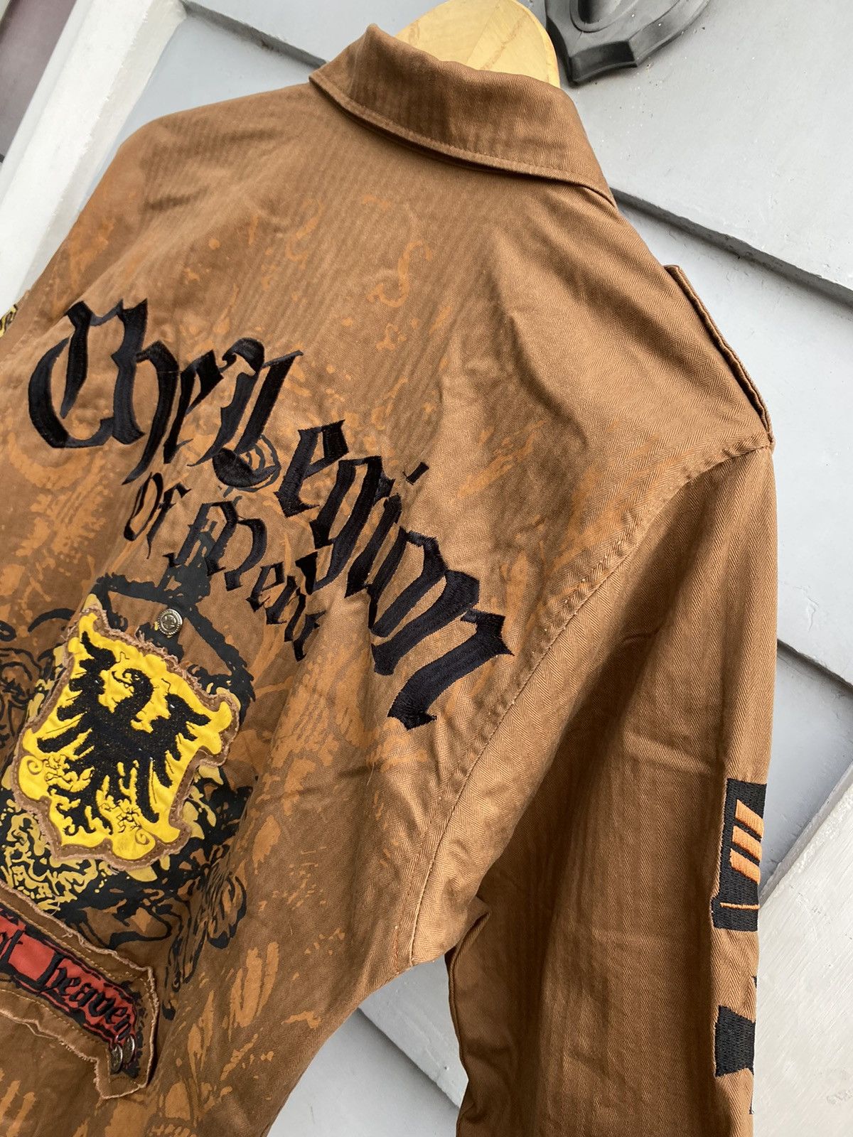 Vintage Made Right Genuine Military Style Jacket ‘Courage’ Patchwork Size US L / EU 52-54 / 3 - 15 Thumbnail