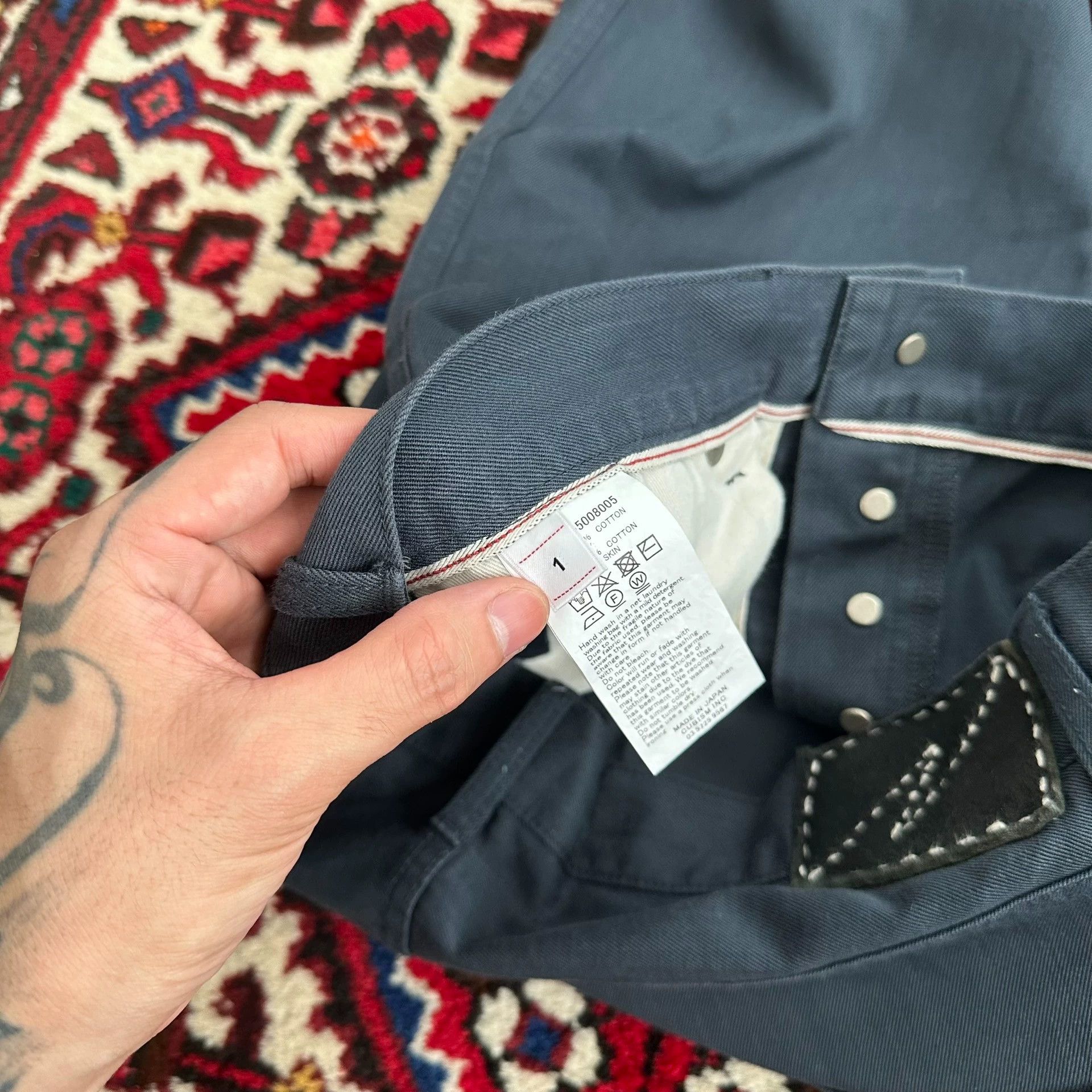 Visvim visvim 23aw ict fluxus 01 slim pants size 1 new Size US 42 / EU 58 - 7 Thumbnail