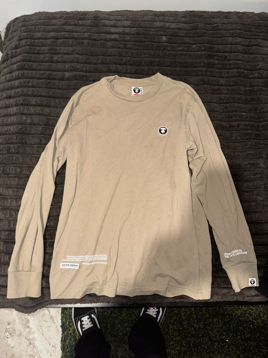 Aape × Bape Aape by A Bathing Ape Long Sleeve Tee Size US M / EU 48-50 / 2 - 1 Thumbnail