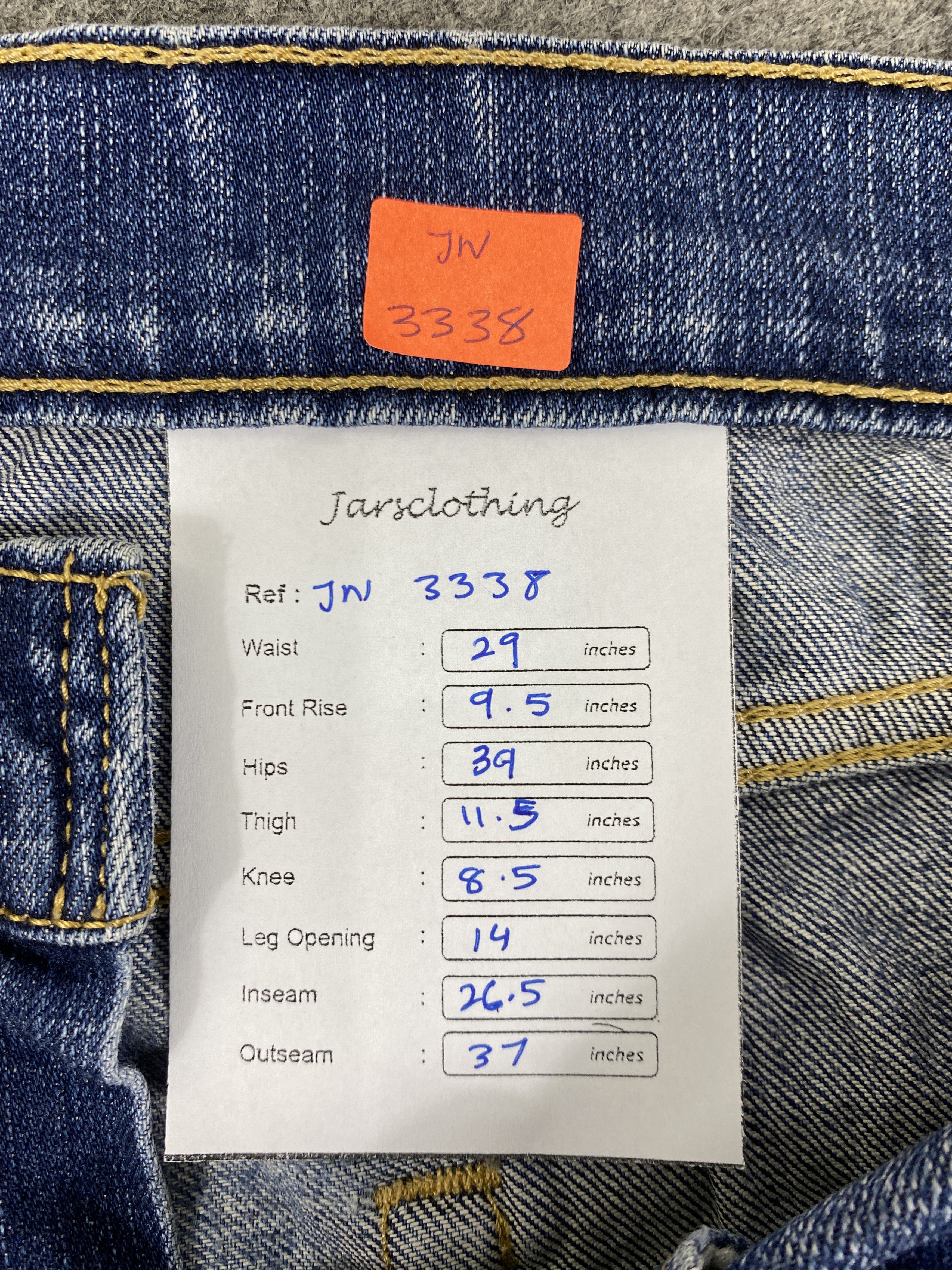 Levi's Faded Blue Vintage Levi's 514 Jeans 29x26.5 Denim- JN3338 Size US 29 - 8 Thumbnail