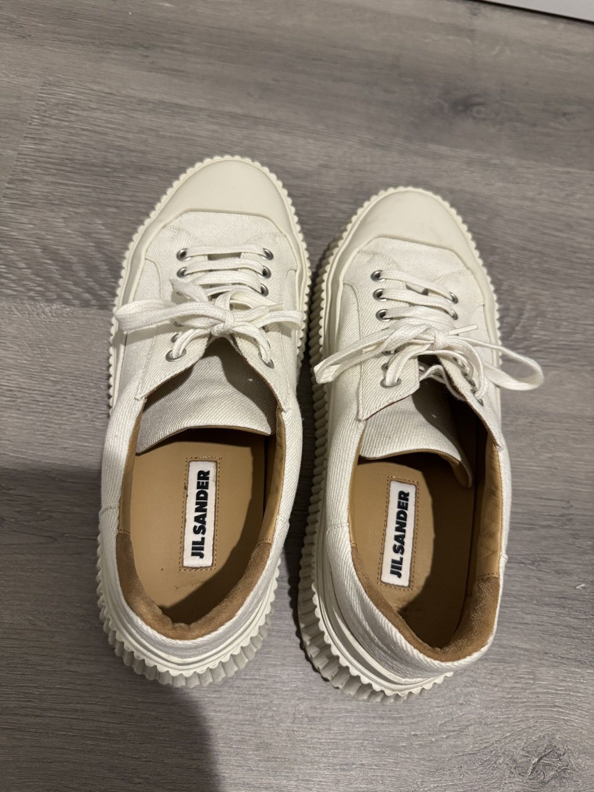 Jil Sander Jil Sander Ridged Low-Top Sneaker Size US 7 / EU 40 - 5 Thumbnail