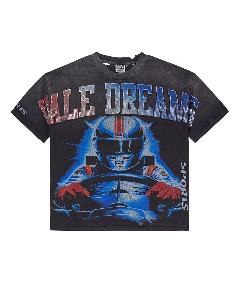Vale Vale Forever Speed Bling Tee Black Blue Red Size LARGE Size US L / EU 52-54 / 3 - 1 Thumbnail