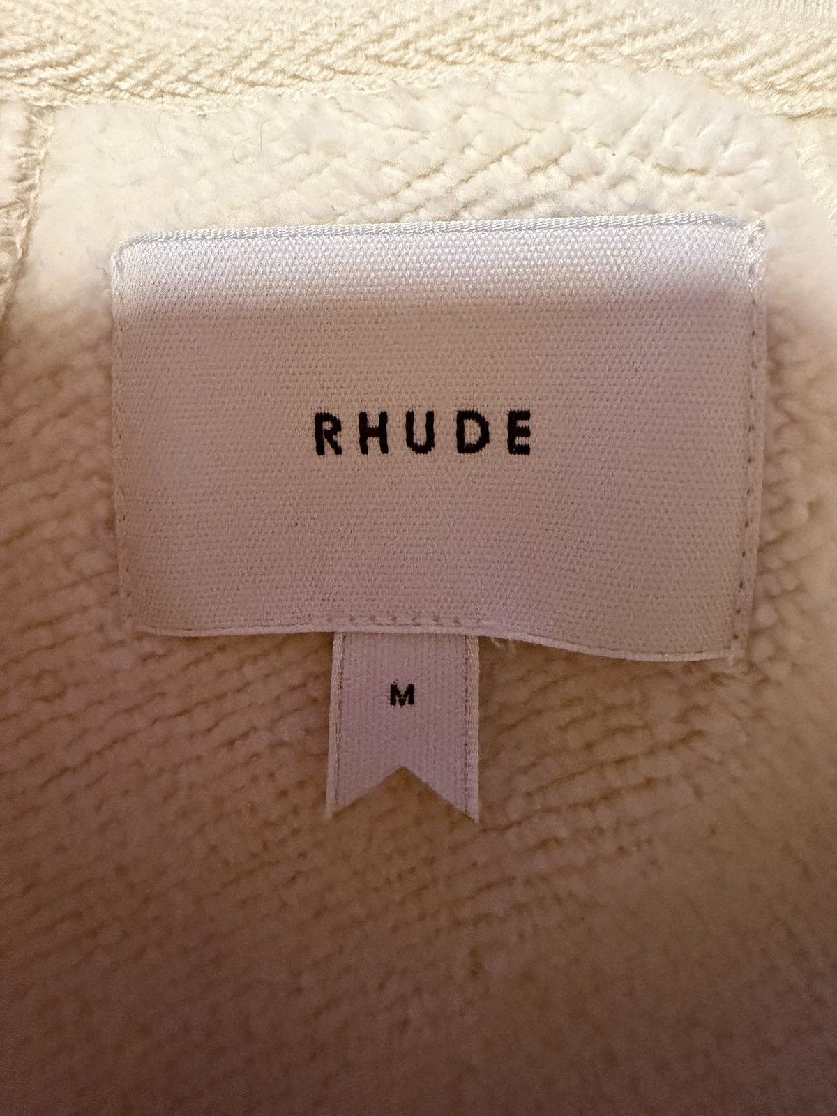 Rhude RHUDE beige crewneck Size M Size US M / EU 48-50 / 2 - 3 Thumbnail