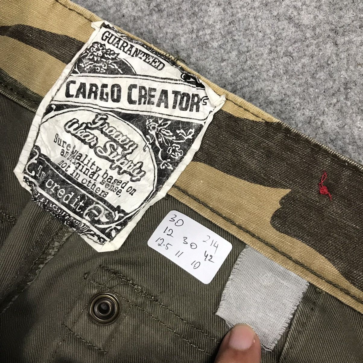 Japanese Brand × Vintage CARGO CREATOR CARGO POCKET TACTICAL BAGGY PANTS Size US 30 / EU 46 - 15 Thumbnail