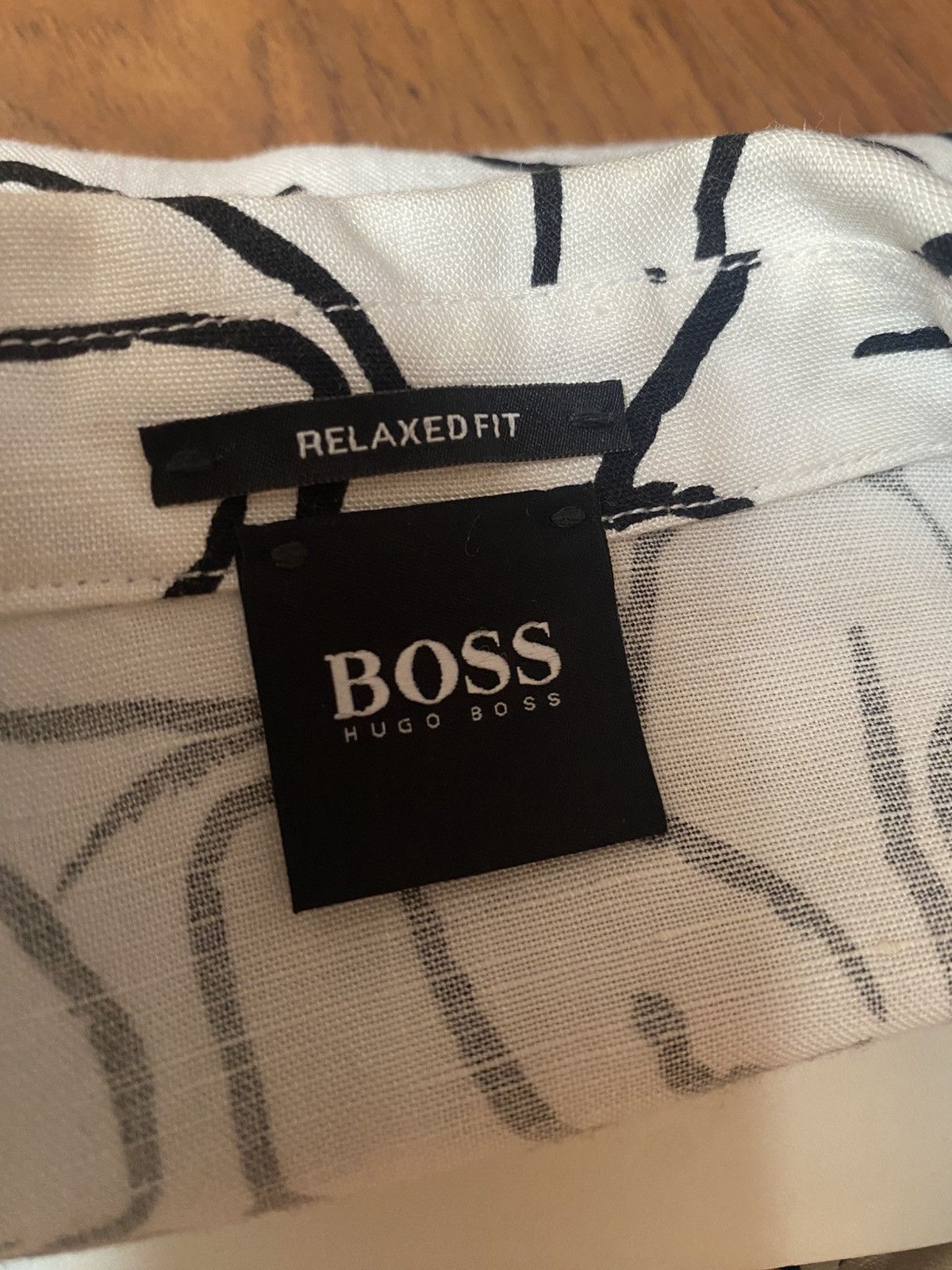 Hugo Boss BOSS Camp Shirt Size XS Oversized Size US XS / EU 42 / 0 - 4 Thumbnail