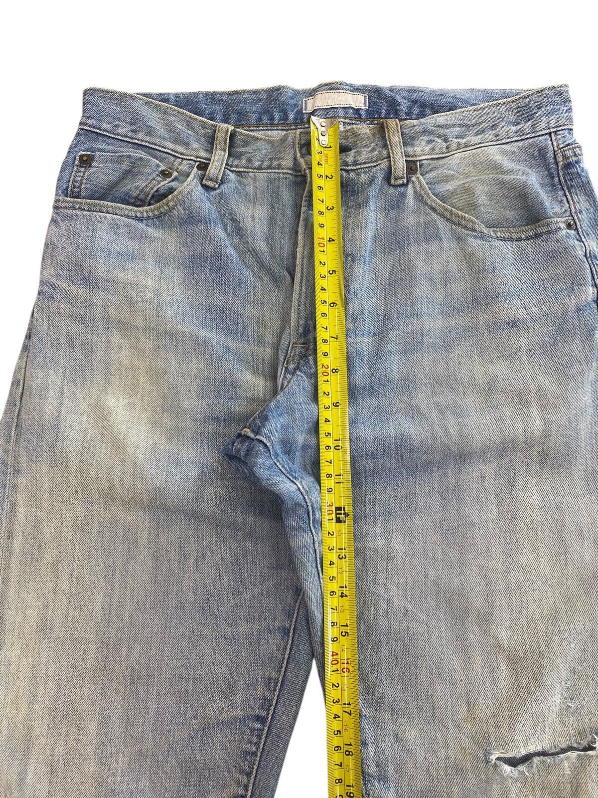 Uniqlo Uniqlo Faded Mud Wash Style Selvedge Jeans Size US 32 / EU 48 - 12 Thumbnail
