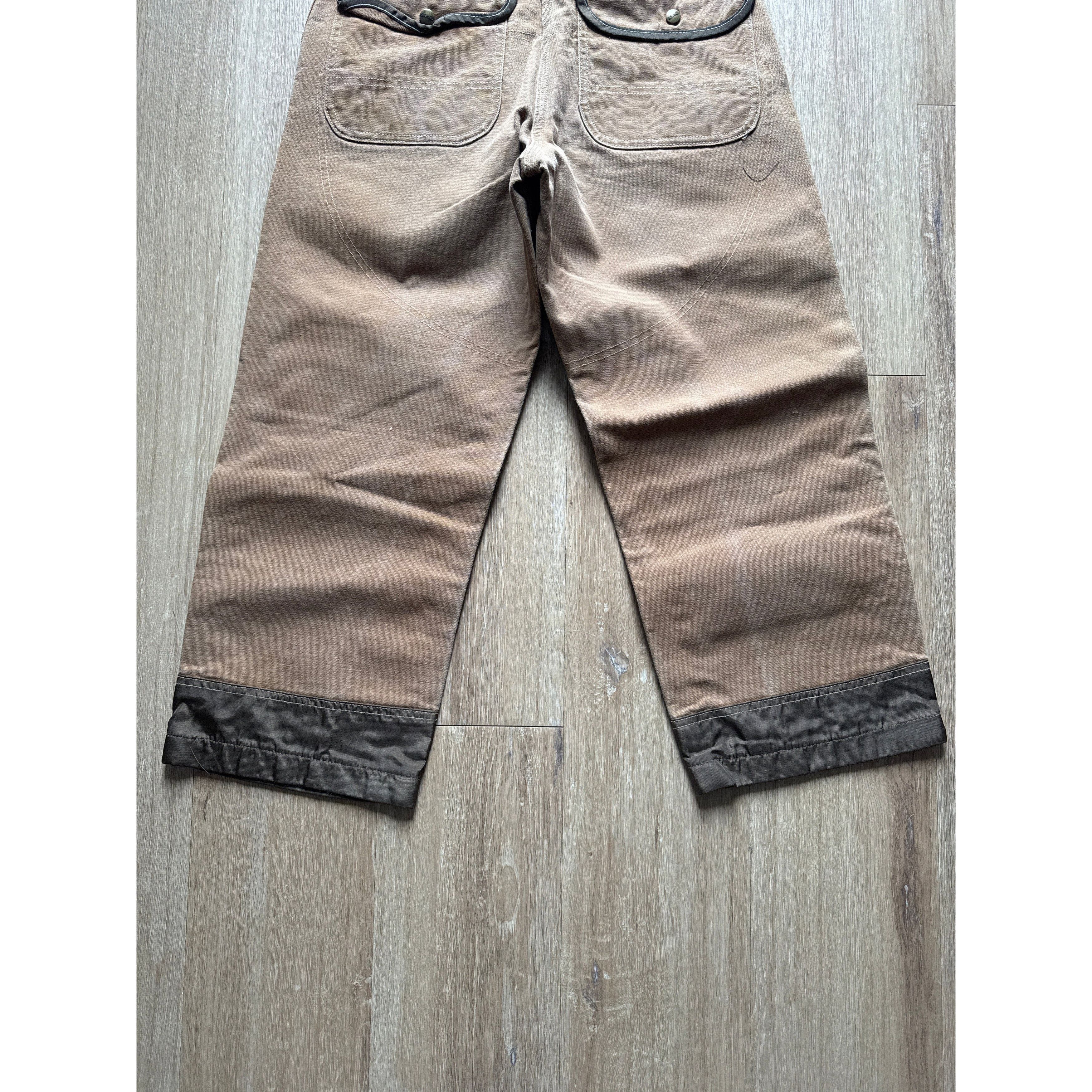 Carhartt Vintage 80s Carhartt USA Brush Double Knee Pants Size US 31 - 8 Thumbnail