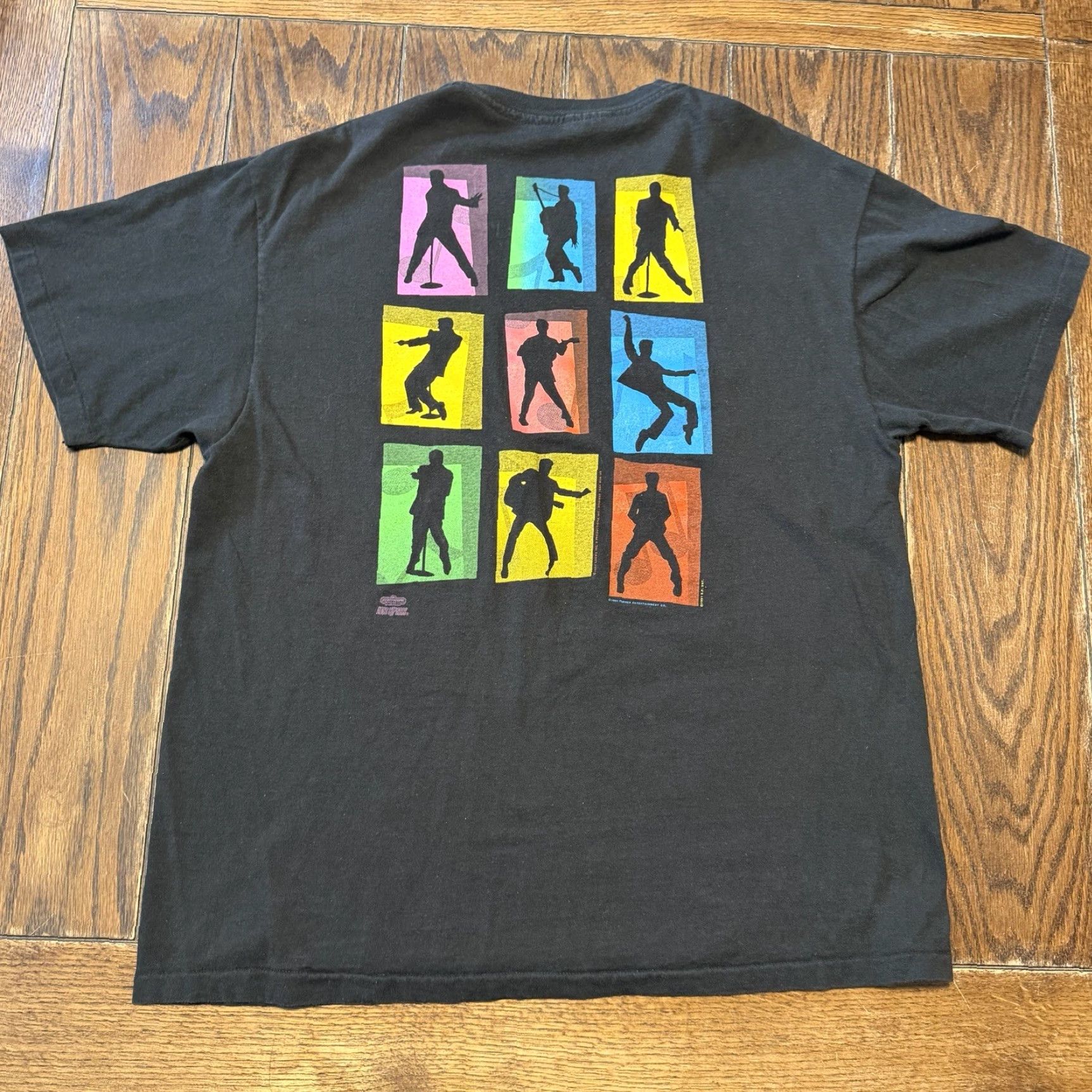 Hanes VINTAGE Elvis Presley Jailhouse Rock Single Stitch T Shirt Mens XL USA Size US XL / EU 56 / 4 - 2 Thumbnail