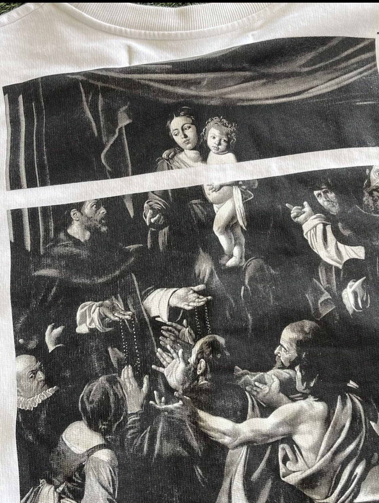 Off-White Size L - OFF-WHITE Caravaggio Square Graphic Sweatshirt Size US L / EU 52-54 / 3 - 8 Thumbnail