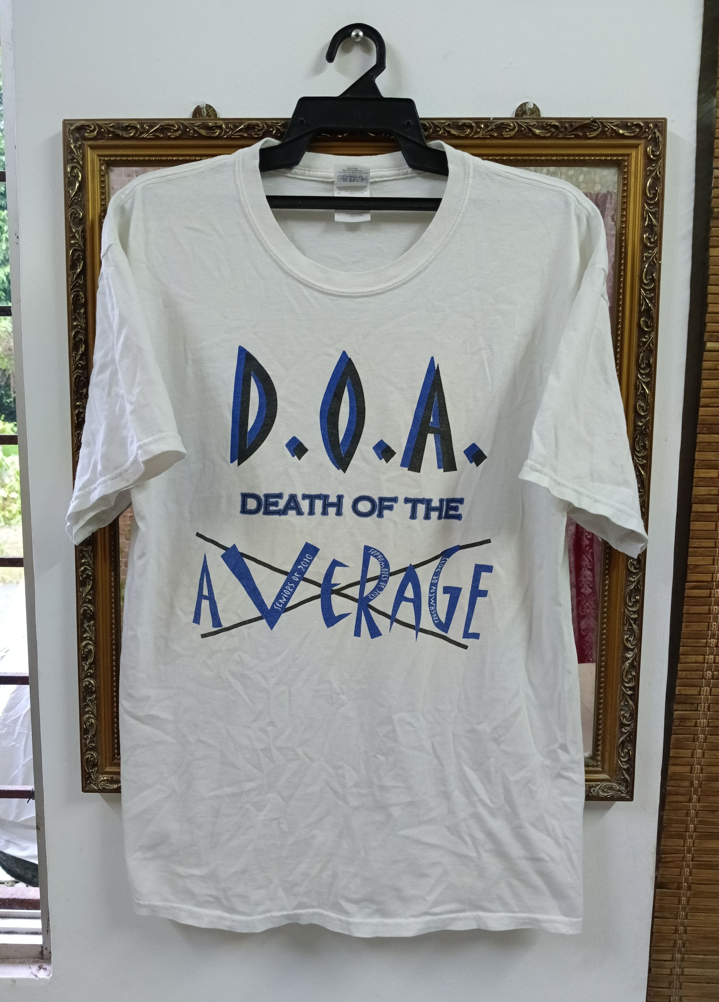 Band Tees D.O.A DEATH OF AVERAGE T SHIRT Size US L / EU 52-54 / 3 - 1 Thumbnail