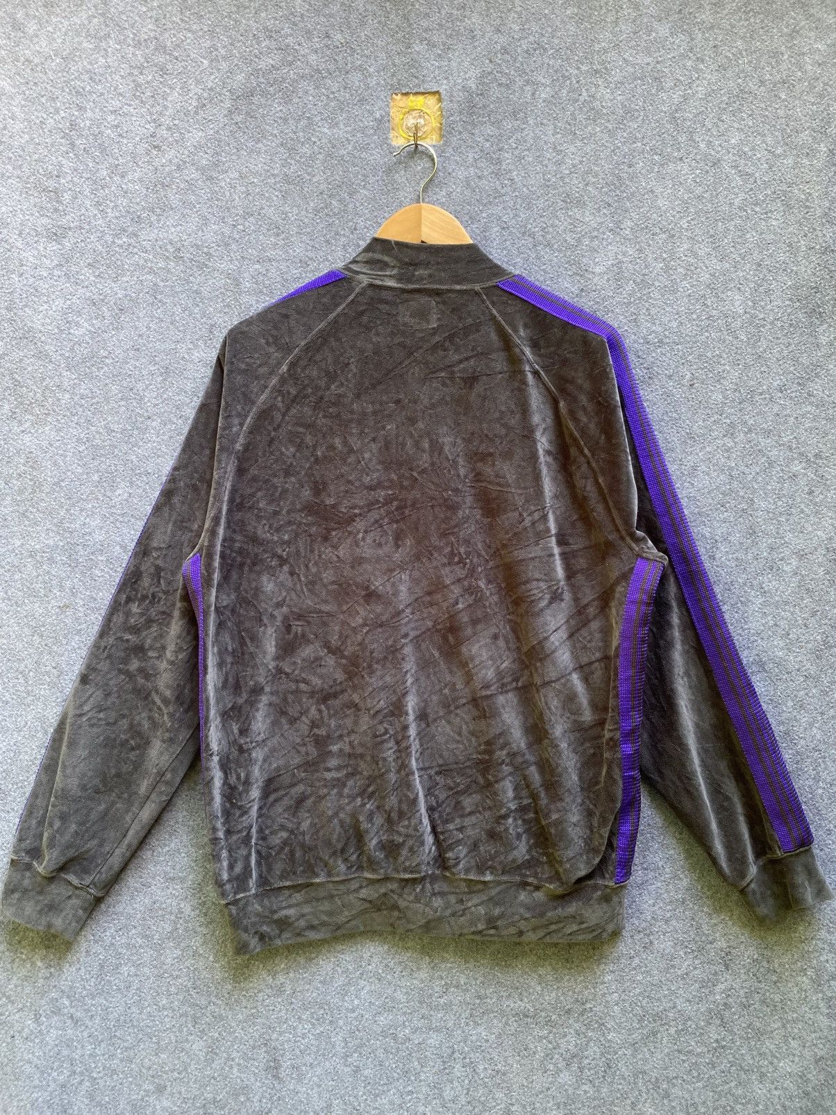 Needles Needles Velour Rib Collar Track Jacket Size US L / EU 52-54 / 3 - 8 Thumbnail