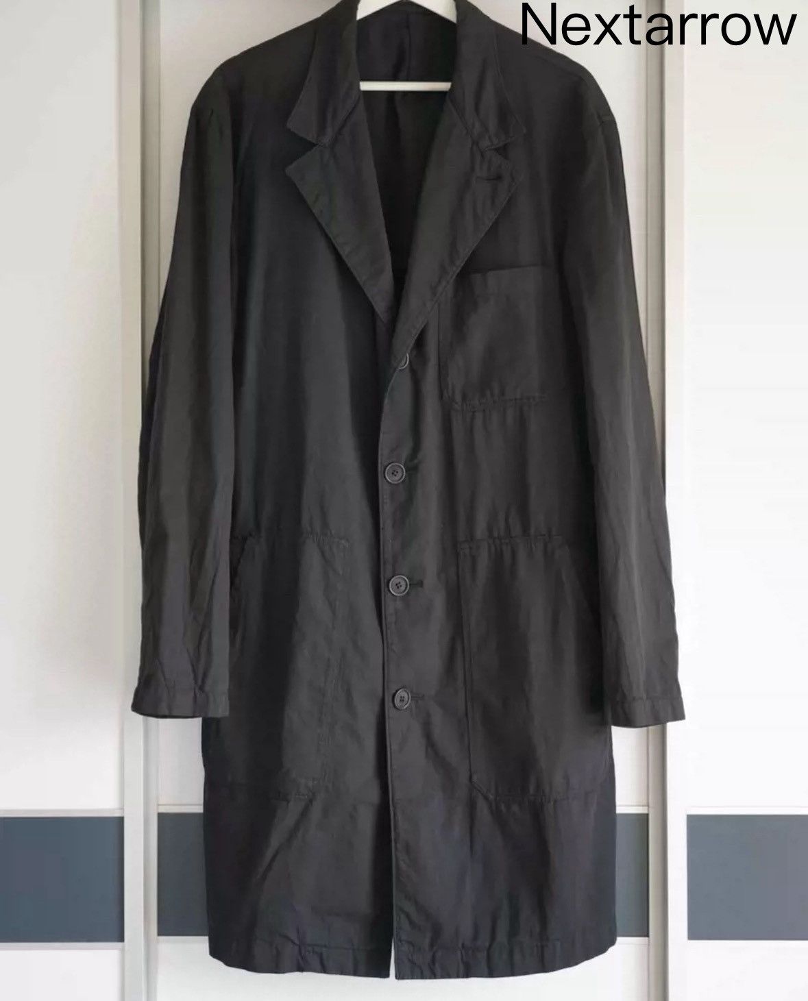 Yohji Yamamoto Yohji Yamamoto 14ss Rainy Layered Pocket Coat 2412-Nextarrow Size US L / EU 52-54 / 3 - 1 Thumbnail