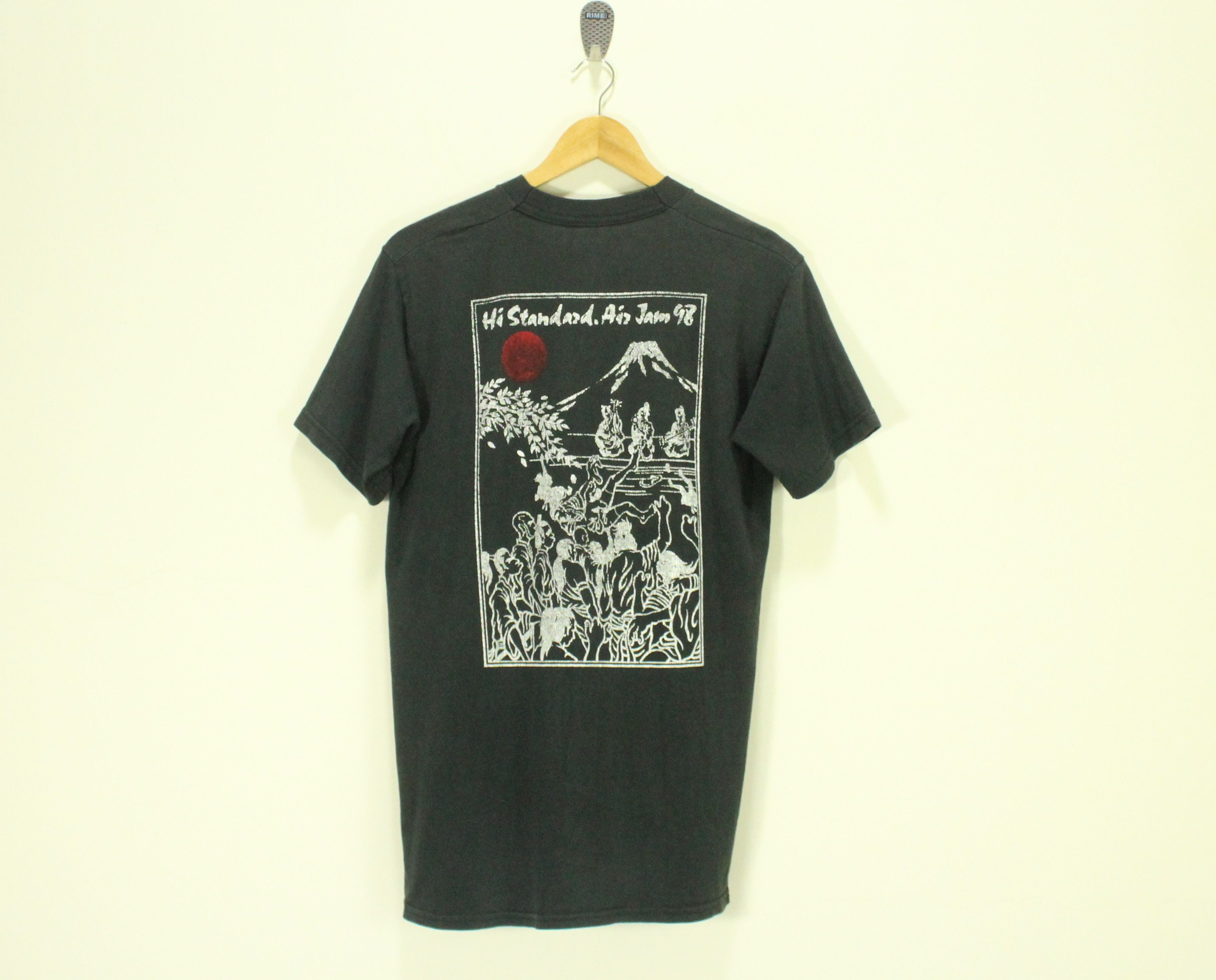 Band Tees Vintage 90s HI-STANDARD T Shirt Japanese Punk Band Faded Size US M / EU 48-50 / 2 - 2 Thumbnail