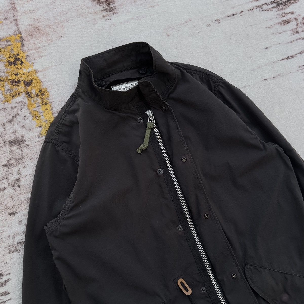 Alpha Industries VINTAGE ALPHA INDUSTRIES BLACK M-65 FISHTAIL PARKA JACKET Size L / US 10 / IT 46 - 8 Thumbnail