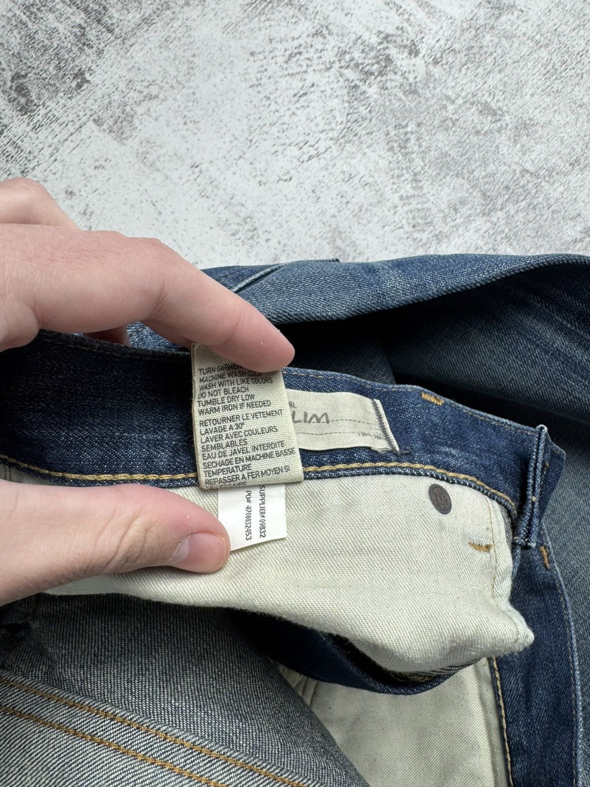 Denim & Supply Ralph Lauren Vintage Denim & Supply 36/32 Ralph Slim Jeans Pants Trousers Size US 36 / EU 52 - 21 Thumbnail