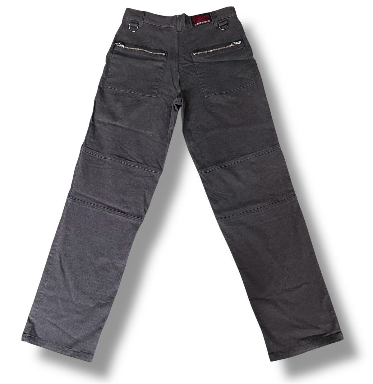 Japanese Brand SLASH NUMBER PUNK BONDAGE STYLE PANT Size US 28 / EU 44 - 2 Thumbnail