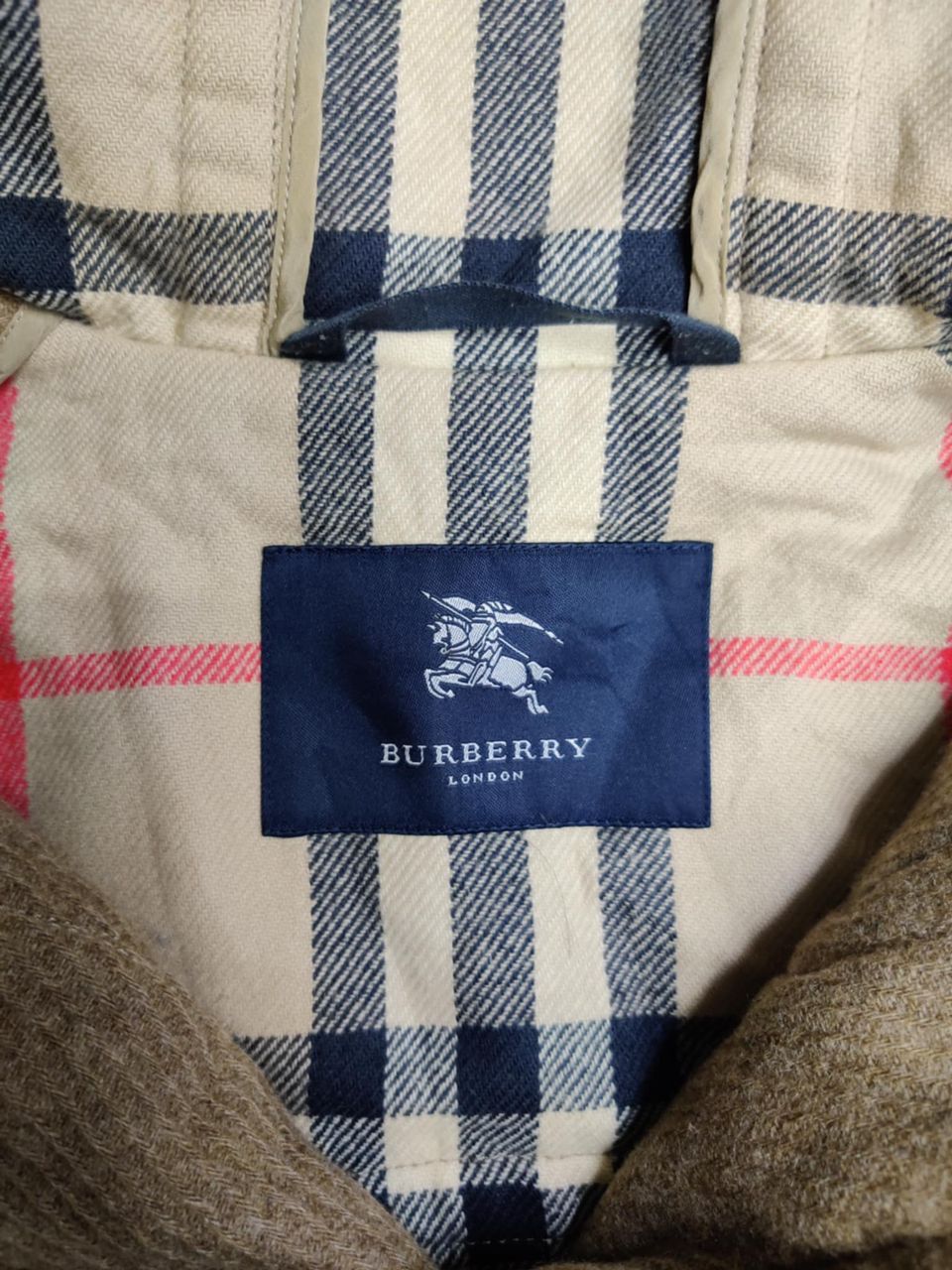 Burberry Burberry London Nova Check Wool Duffle Coat Jacket Size US S / EU 44-46 / 1 - 12 Thumbnail